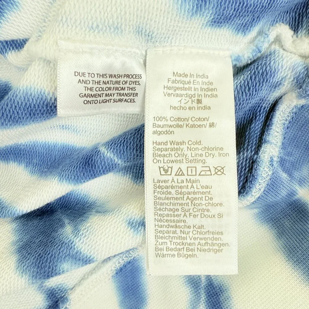J.Crew Tie-Dye Long Sleeve Sweatshirt M | Relaxed Fit | Everyday Casual Style